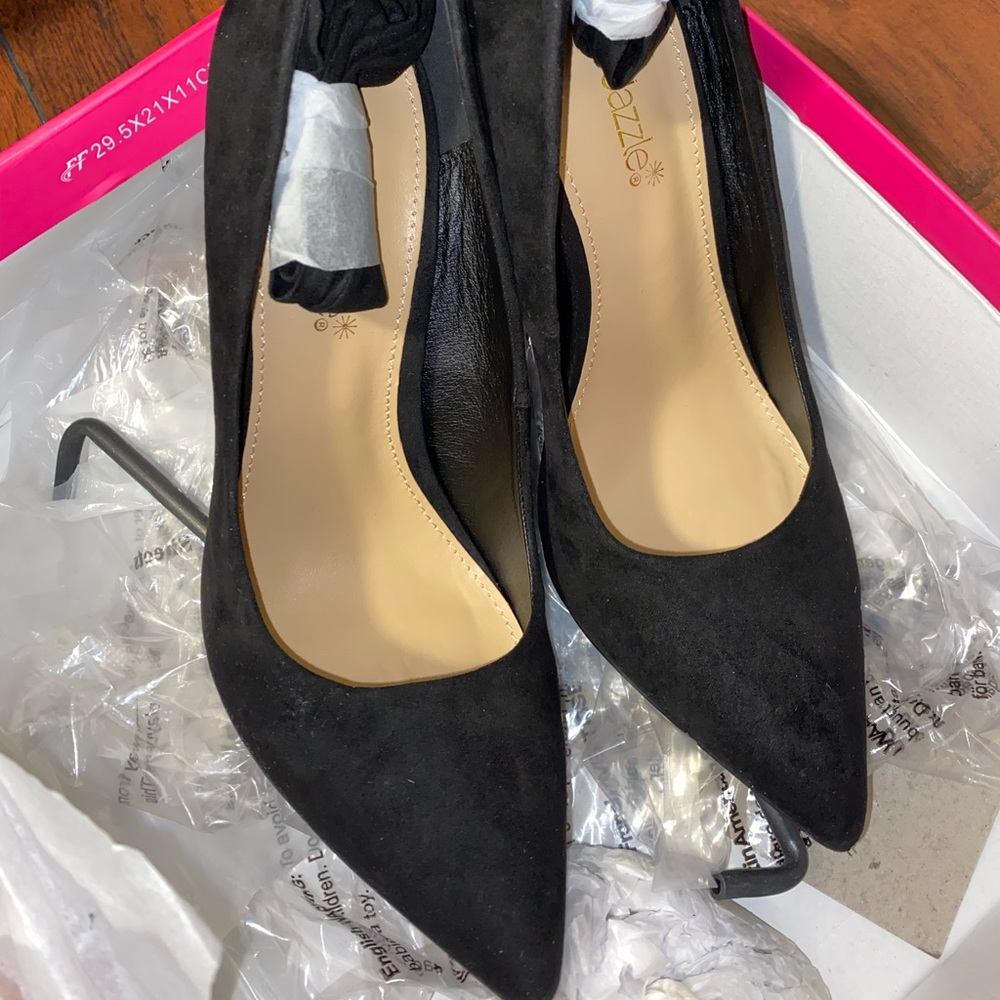 Black heels